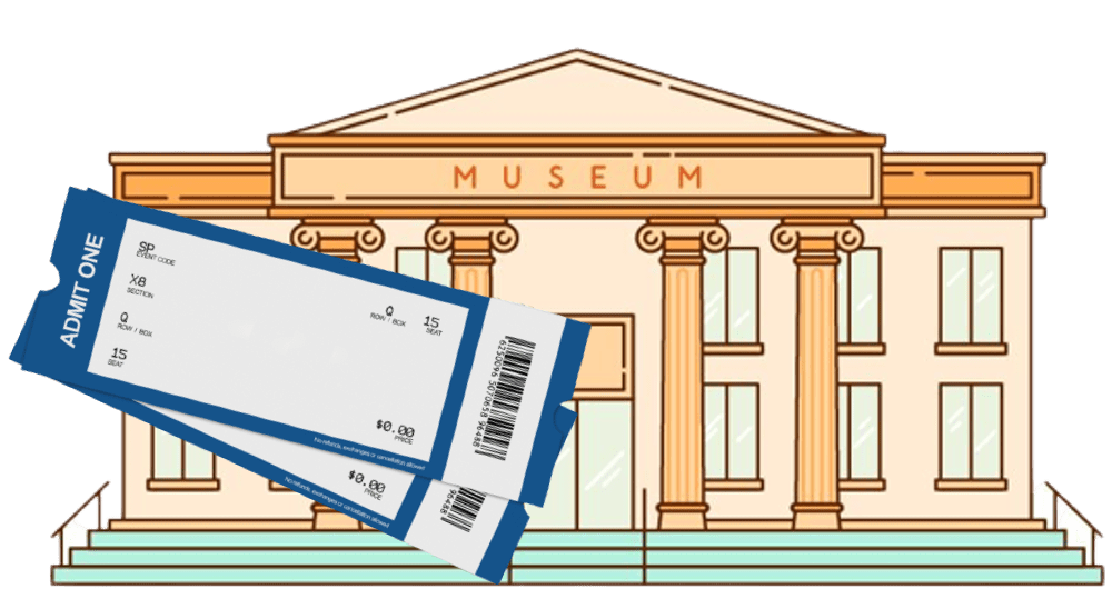 Museum Passes Clipart